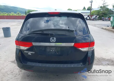2014 Honda Odyssey Ex-L from USA, damaged, VIN 5FNRL5H62EB034180